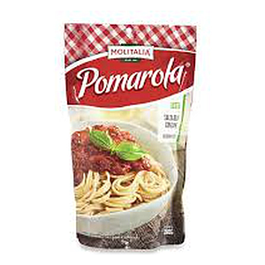 SALSA POMAROLA LISTA CON CARNE 390 GR.