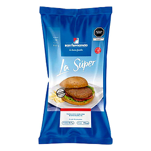HAMBURGUESA DE CARNE SAN FERNANDO X 14 UND