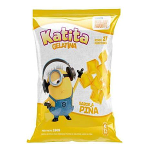 GELATINA KATITA PIÑA180 GR.