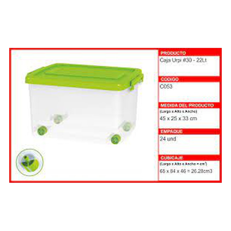 CAJA ORGANIZADORA URPI # 30 