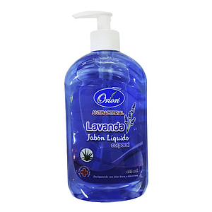 JABON LÍQUIDO ORION LAVANDA 444 ML.