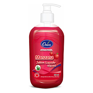 JABON LIQUIDO ORION MANZANA 444 ML.