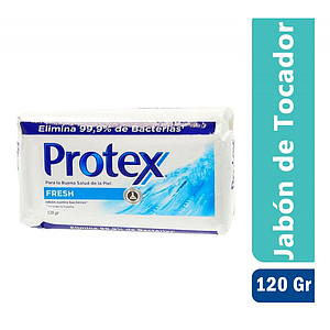 JABON PROTEX FRESH 120 GR.