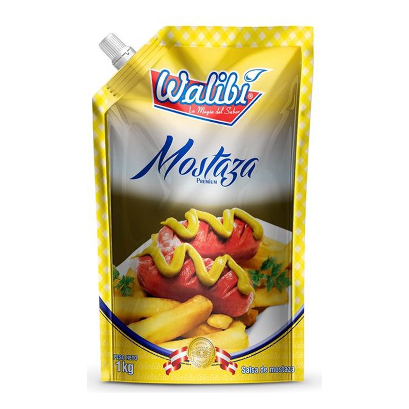MOSTAZA WALIBI DOY PACK 1 KG.