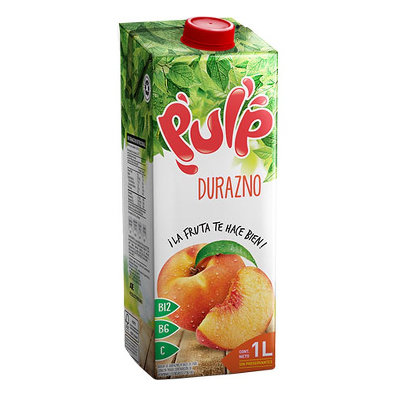 PULP DURAZNO 1 LT.