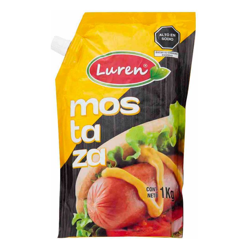 MOSTAZA LUREN DOY PACK 1 KG.