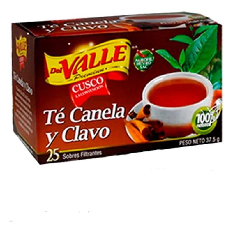 INFUSIONES DEL VALLE TE CANELA * 25