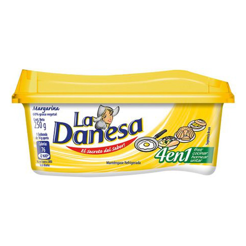 MARGARINA DANESA 250 GR. POTE