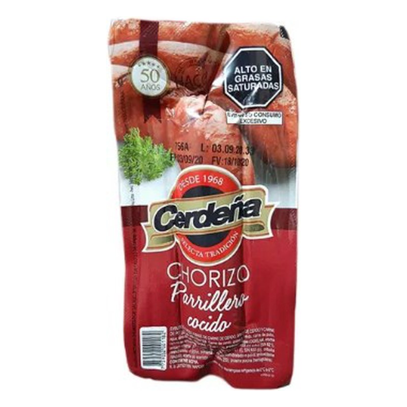 CHORIZO PARRILLERO CERDEÑA 80 GR.