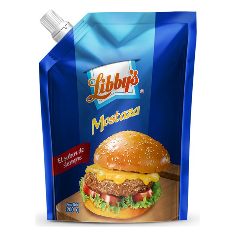 MOSTAZA LIBBY'S DOY PACK 200 GR.