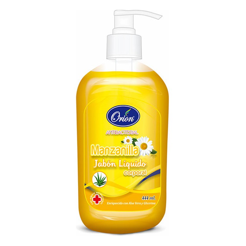 JABON LIQUIDO ORION MANZANILLA 444 ML.