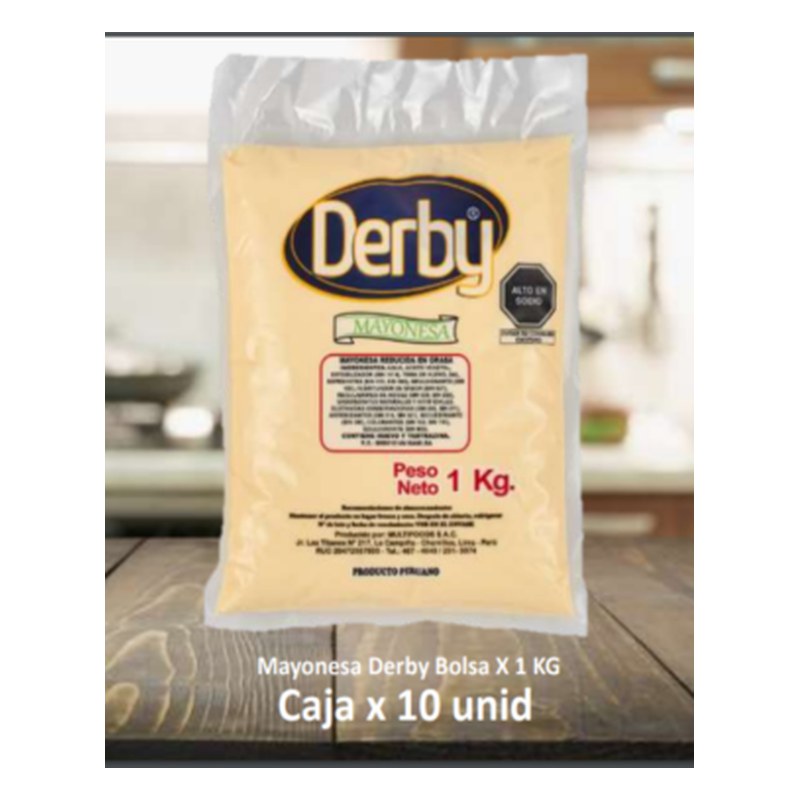 MAYONESA DERBY 1 KG.