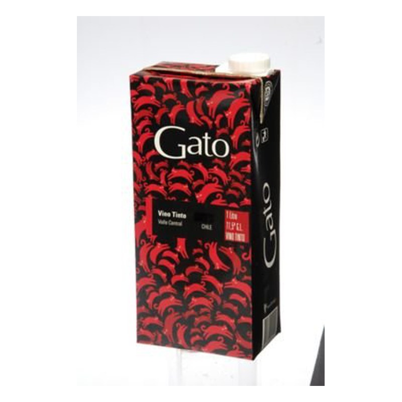 VINO GATO TINTO 1 LT.