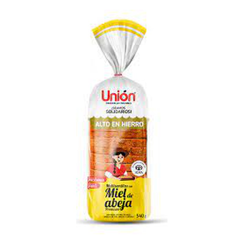 PAN CON SEMILLAS Y CHIPS DE MIEL DE ABEJA 540 GR.