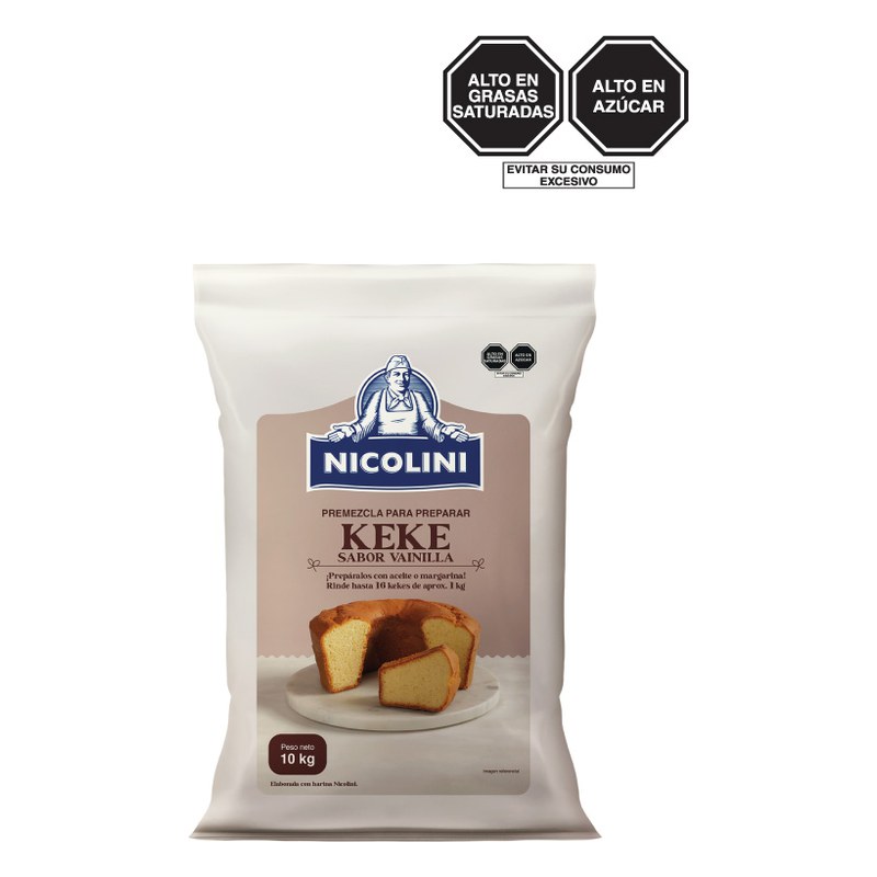 PREMEZCLA KEKE VAINILLA NICOLINI KG