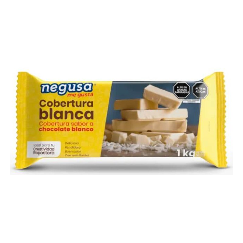 COBERTURA BLANCA NEGUSA 1 KG.