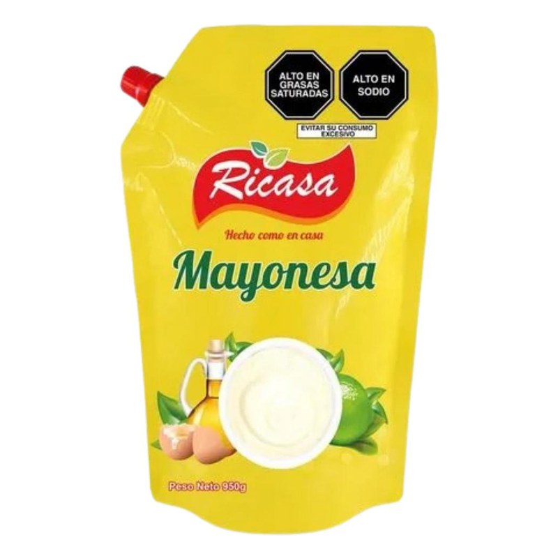 MAYONESA RICASA 950 GR.